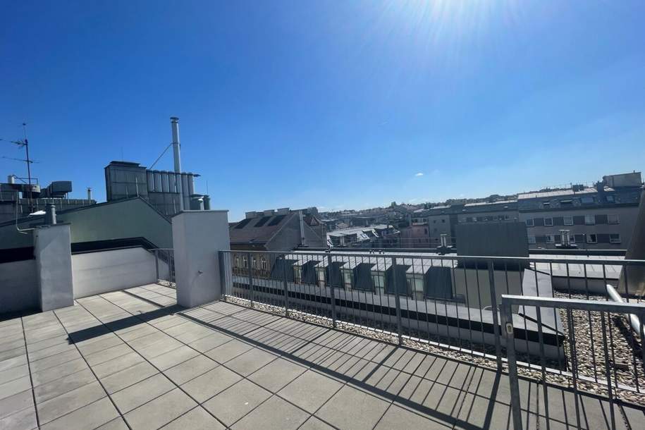 WG-geeignete helle 4-Zi Dachgeschoßwohnung mit großzügigen Terrassen zu vermieten!_Buchengasse_T31, Wohnung-miete, 1.695,55,€, 1100 Wien 10., Favoriten