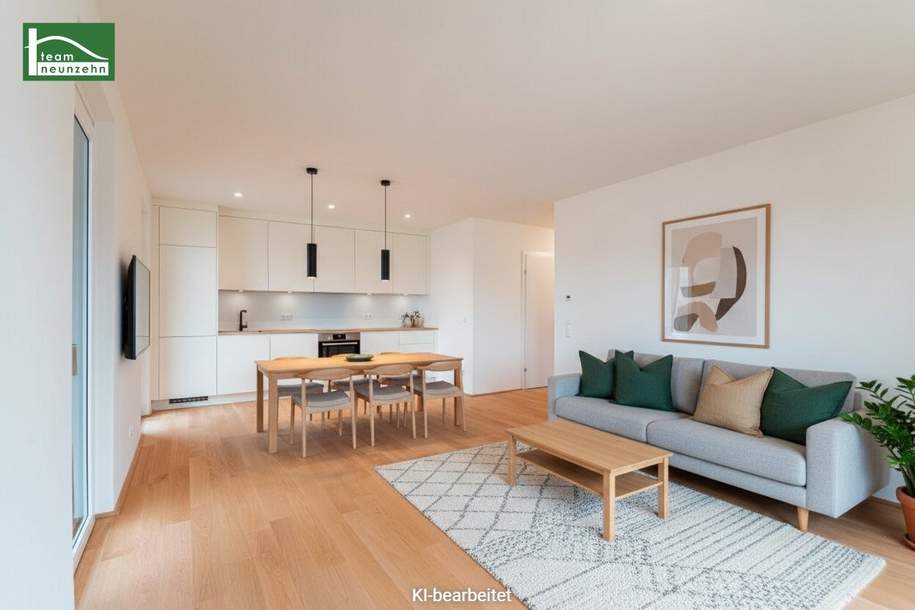 Investieren in Wohnqualität von morgen - Hochwertige Wohnungen im energieeffizienten Neubauprojekt Hirschfeld, Wohnung-kauf, 393.800,€, 1210 Wien 22., Donaustadt