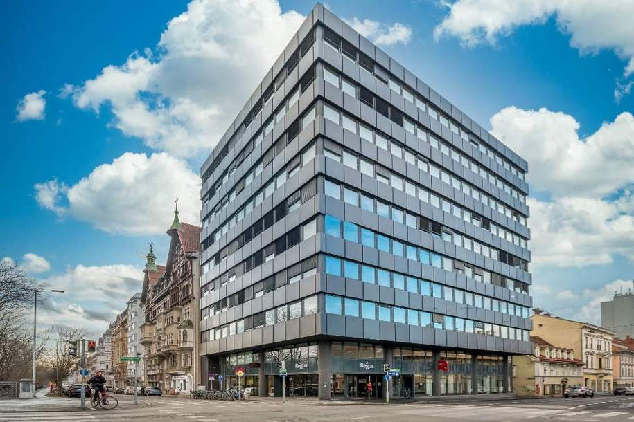 Anders arbeiten. Am Puls der Stadt. Im Regus City Tower, Gewerbeobjekt-miete, 8020 Graz(Stadt)