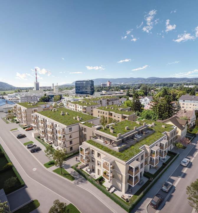 HOCHWERTIG UND MODERN WOHNEN IM STADTZENTRUM VON KORNEUBURG - IHRE TRAUMHAFTE BALKONWOHNUNG IM KORNEUM - PROVISIONSFREI