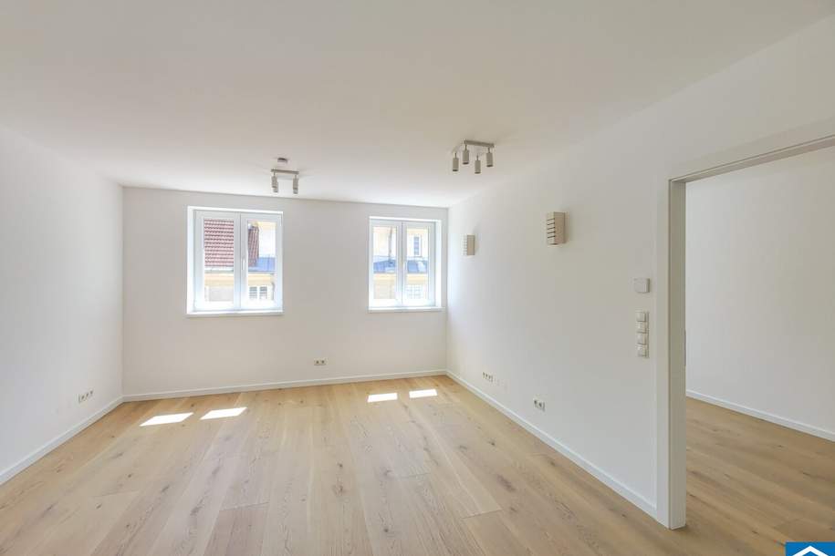 Historischer Altbau im Grünen: Wohnen in der Meißnergasse 2!, Wohnung-kauf, 245.000,€, 1220 Wien 22., Donaustadt