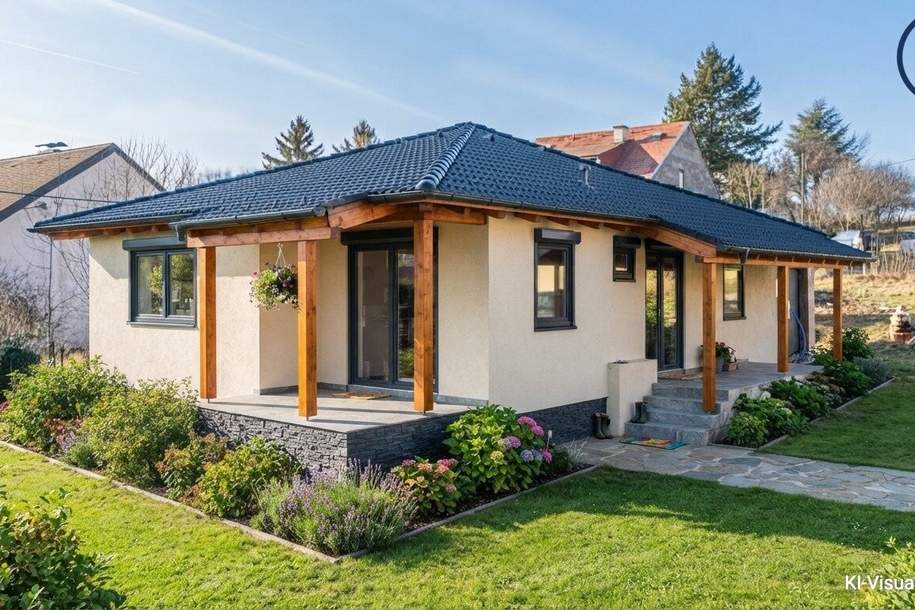 Bungalow-Traum im Rohbau – Gestalten Sie Ihr Zuhause nach eigenen Wünschen, Haus-kauf, 2294 Gänserndorf