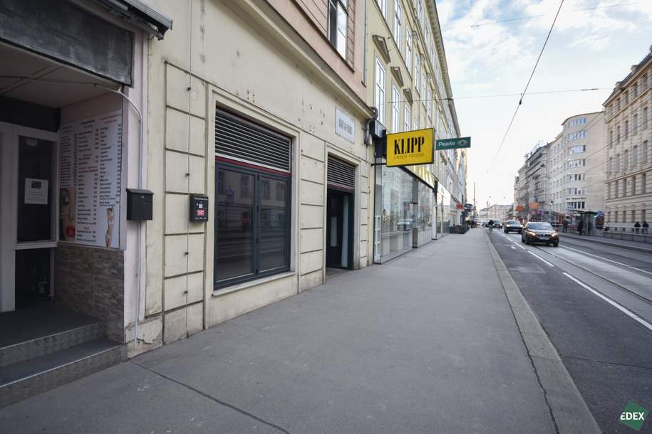 Vermietetes Geschäftslokal in Frequenzlage auf der Währinger Straße zu verkaufen, Gewerbeobjekt-kauf, 599.000,€, 1090 Wien 9., Alsergrund