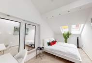 Bereit für die Airbnb Vermietung! Helle DG-Wohnung | 1,5 Zimmer in 2 Himmelsrichtungen ausgerichtet