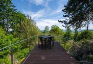 Uneinsehbares Wohnjuwel mit 7.984 m² Grundstück – einzigartiges Naturparadies mit herrlichem Panoramablick am Heuberg in Dietach!