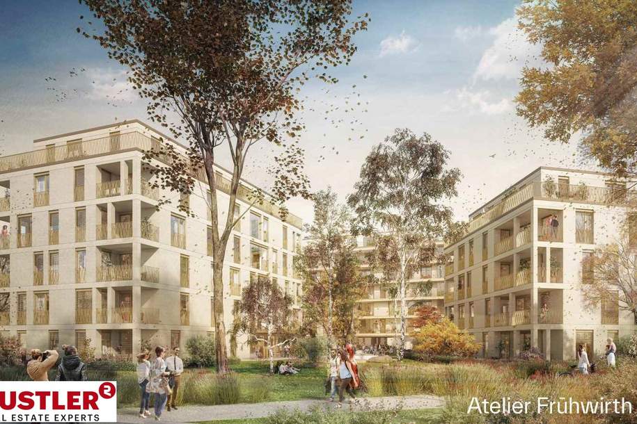 D2 Stadtoase! Ruhig gelegen und modern!, Wohnung-miete, 1.148,55,€, 4020 Linz(Stadt)