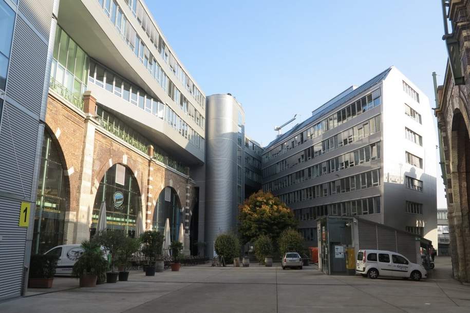 1190 Geschäftshaus Skyline: Helle Bürofläche direkt bei U4/Station Spittelau!, Gewerbeobjekt-miete, 8.876,50,€, 1190 Wien 19., Döbling