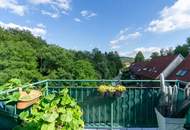 Dachgeschoßwohnung im Villenviertel Lawies – Zwei Terrassen, Doppelgarage und Wienerwald!