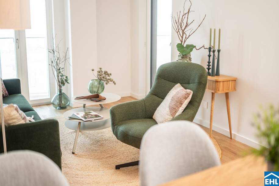 Wohnen mit Skyline-Flair – Rooftop Pool & Fitness bei der U1, Wohnung-miete, 735,00,€, 1220 Wien 22., Donaustadt