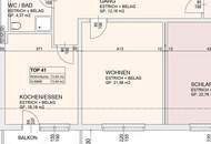 Neuwertige 2,5 Zimmerwohnung nahe dem Stadtzentrum von Linz
