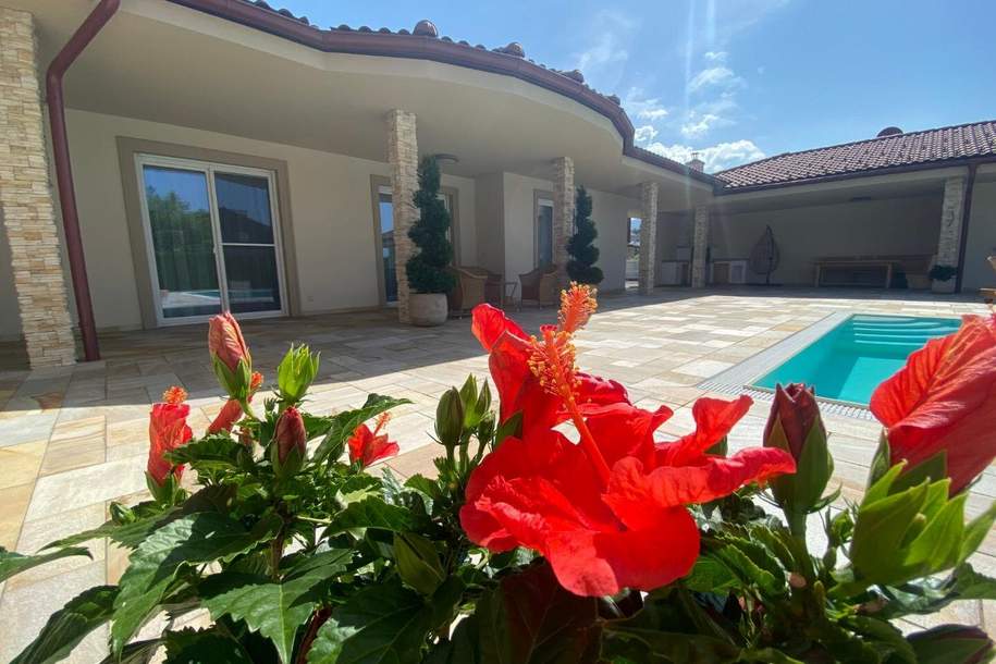 Ultimativer Luxus im Mediterranen Stil: Sensationeller Bungalow mit Pool in Exklusiver Ausstattung und Top Ruhelage, hier erfüllt sich Jeder Wohntraum, Haus-kauf, 8642 Bruck-Mürzzuschlag