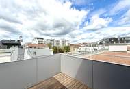 Stilvolle 2-Zimmer Dachgeschosswohnung mit Terrasse nahe Mariahilfer Straße (inkl. Heizkosten)