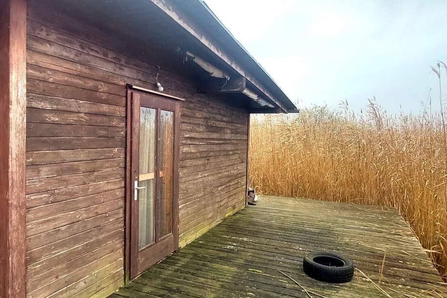 2 Seehütten in Rust am See, Offenes Wasser &amp; südliche Ruster Bucht, Haus-kauf, 110.000,€, 7071 Rust(Stadt)