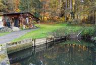 Freizeitgrundstück in ruhiger Lage mit Fischteichen!