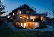 Garten zum Entspannen mit geschmackvoll ausgestattetem Haus