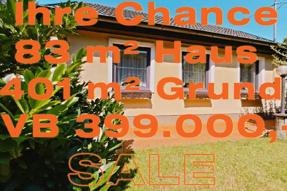 IHRE CHANCE: 401 m² EIGENGRUND +NUR VB 399.000,- +GRÜNRUHELAGE +GLÜCKLICH IN FLORIDSDORF, Haus-kauf, 399.000,€, 1210 Wien 21., Floridsdorf