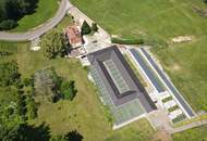 Schlossanwesen mit über 10 ha Grund, mit bestehenden Stallungen, Gehegeflächen und Infrastruktur für Tierhaltung- ideal für Käufer mit Platzbedarf, Tiere und Naturbezug!