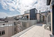++FonteFlats++ Außergewöhnlicher 4-Zimmer Dachgeschoss-ERSTBEZUG mit großartiger Dachterrasse