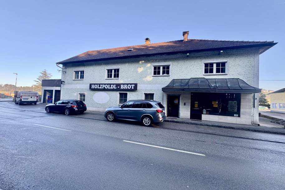 Kapitalanlage: Wohn- und Geschäftshaus mit Ausbaureserve, Gewerbeobjekt-kauf, 570.000,€, 4040 Urfahr-Umgebung