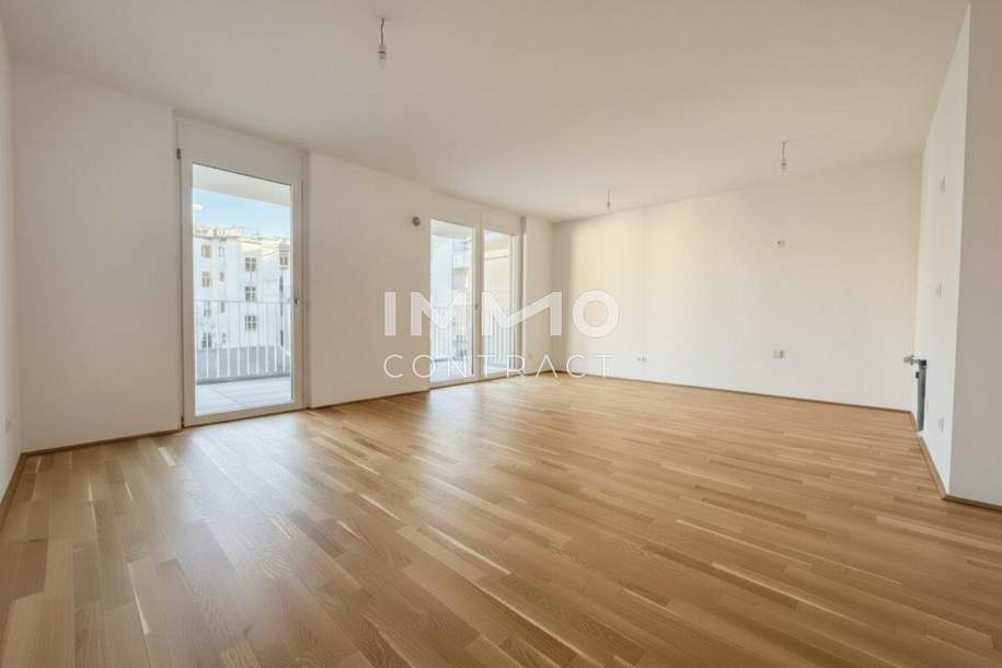 Perfekt aufgeteilt: 3 Zimmer mit zwei Balkonen – BEIM DONAUUFER, Wohnung-kauf, 259.500,€, 1210 Wien 22., Donaustadt