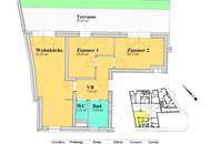 Terrasse. Garten. Ruhe. 3 Zimmer inkl. Tiefgaragenplatz