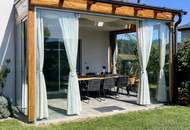 Romantische Ziegelmassiv-Doppelhaushälfte mit Sommergarten und Sauna, voll ausgestattet und provisionsfrei! (Provisionsfrei)