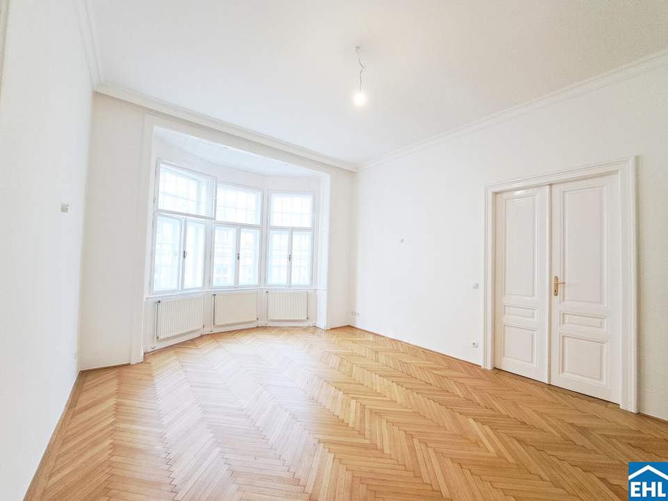 Wiener Altbau: 4-Zimmerwohnung mit optionalem Balkon in Bestlage