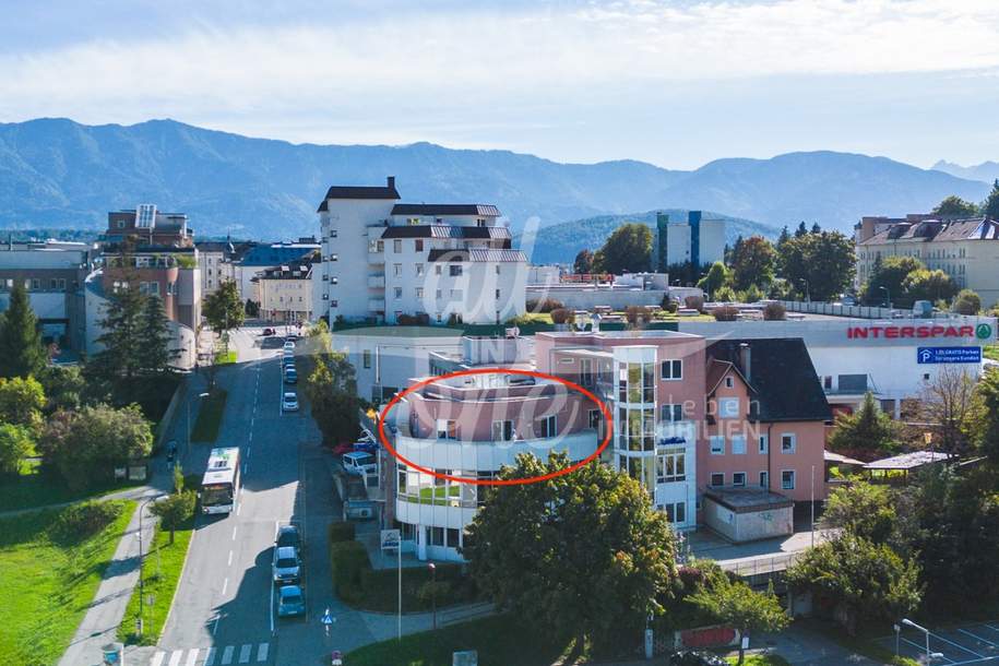 Charmante Stadtwohnung in Villach mit Panoramablick!, Wohnung-kauf, 218.000,€, 9500 Villach(Stadt)