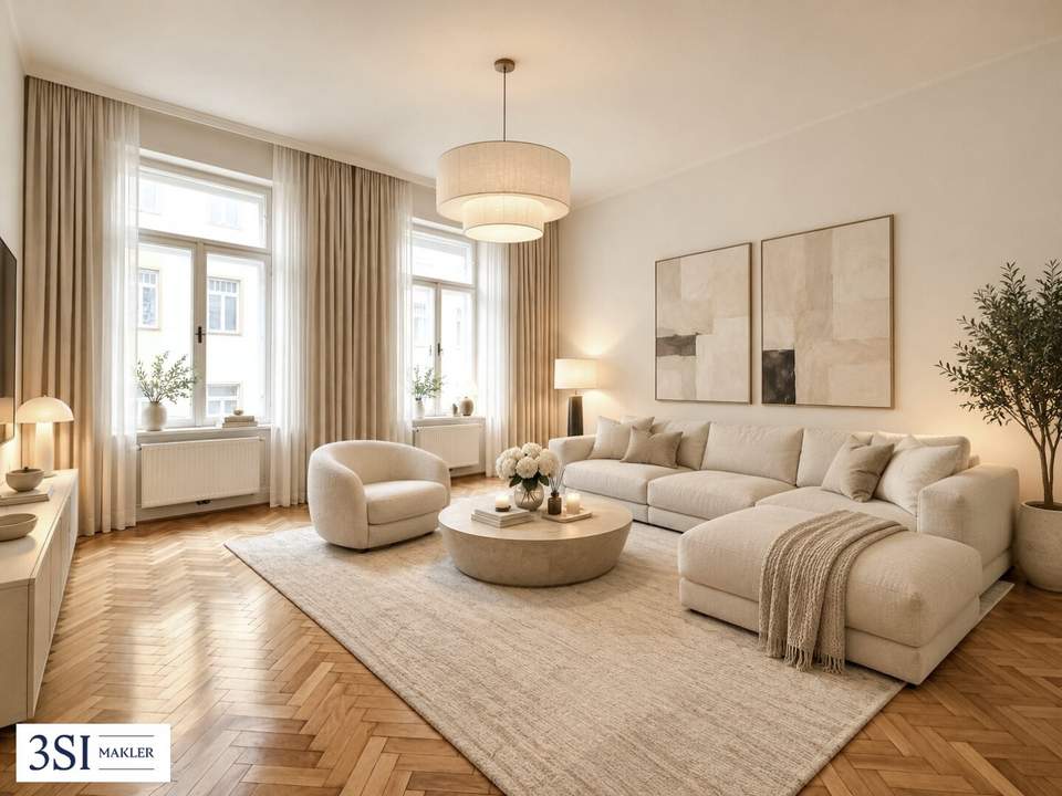 Charmante 4-Zimmer-Wohnung in attraktiver Lage beim Alois-Drasche-Park