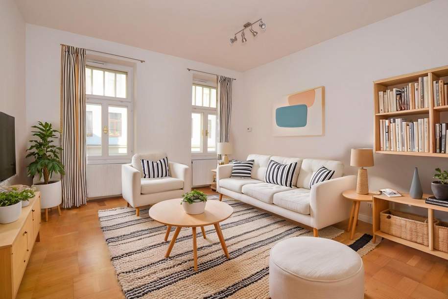 Stilvolle 3-Zimmerwohnung mit Altbauflair Nähe Hernals, Wohnung-kauf, 311.000,€, 1160 Wien 16., Ottakring