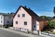 Ein-/Mehrfamilienhaus mit gepflegtem Garten