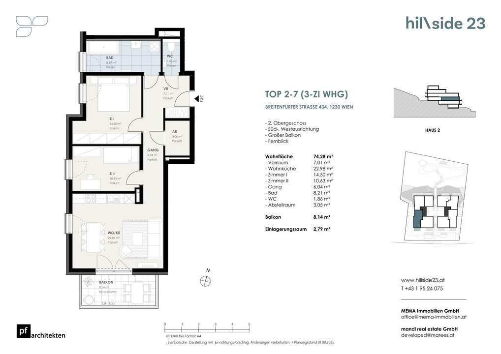 Prima 3-Zimmer-Balkonwohnung zu verkaufen!