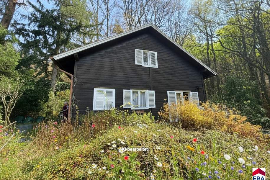 Idyllisches Ferienhaus in Stein: 90m² mit Terrasse und Pool im Grünen!, Haus-kauf, 260.000,€, 3032 Sankt Pölten(Land)