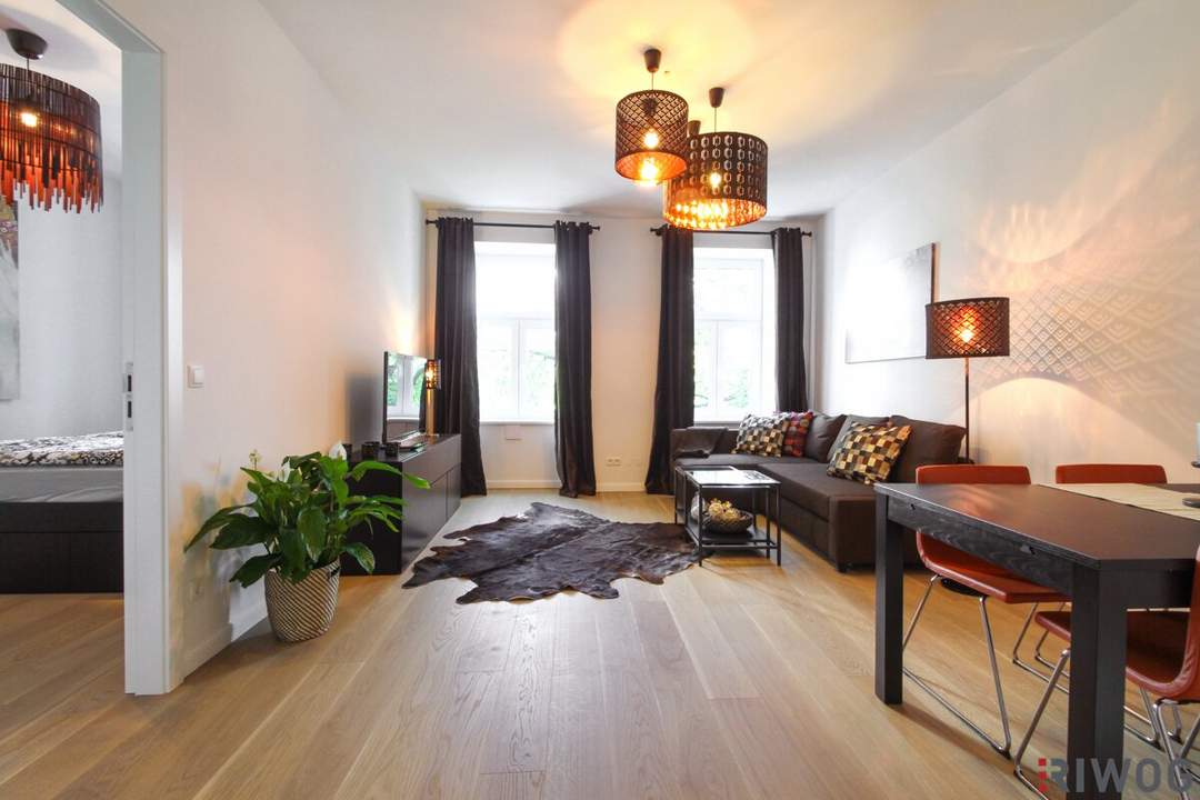 Sanierter Altbau zwischen Augarten & Prater | 2 Gehminuten zur U1 & U2 | Lift & Fußbodenheizung