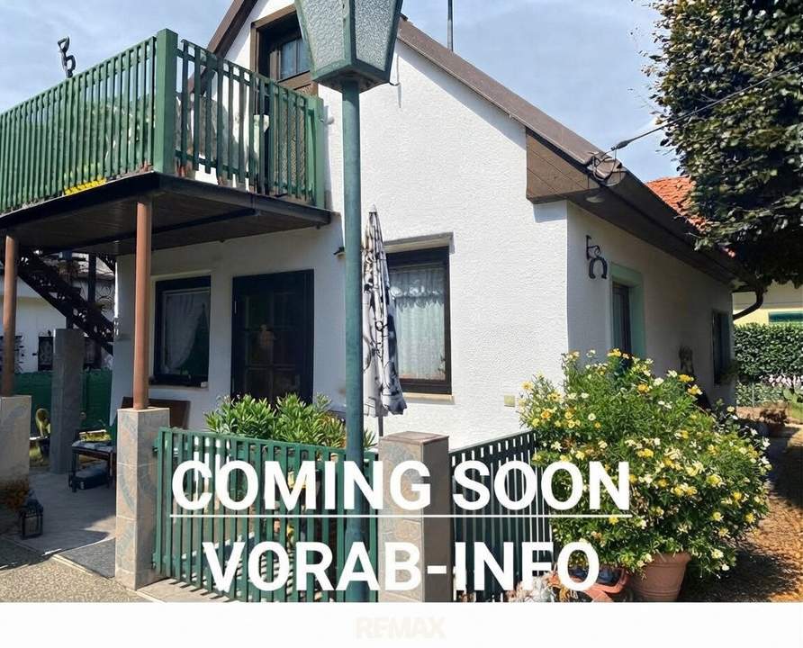 Vorab-Info / coming soon! Häuschen in ruhiger Gegend nahe Lobau und Donauinsel