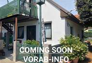 Vorab-Info / coming soon! Häuschen in ruhiger Gegend nahe Lobau und Donauinsel