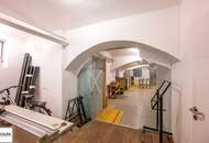 ** großzügige helle Gewerbefläche (Büro / Lager / Werkstatt) mit vielseitigem Potenzial, Extras und einem Stellplatz in Frequenzlage - Nähe Augarten **