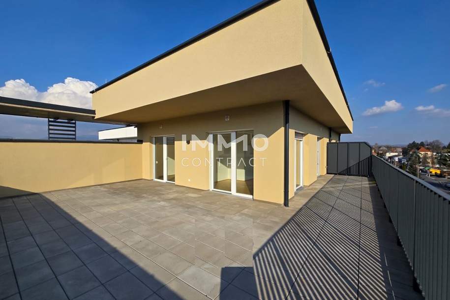 Neuwertige 2 Zimmer-Wohnung mit Dachterrasse - Pirchäckerstraße 36 - Top 28, Wohnung-miete, 661,97,€, 8053 Graz(Stadt)