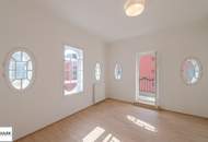 Stilvolle Dachgeschoss-Maisonette mit ca. 37 m² Terrasse, Klimaanlage &amp; Altbaucharme bei Wien Mitte