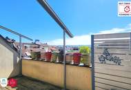 *Wohlfühlterrassenwohnung*- Sonnige Dachgeschoss-Maisonette mit Tiefgaragenplatz