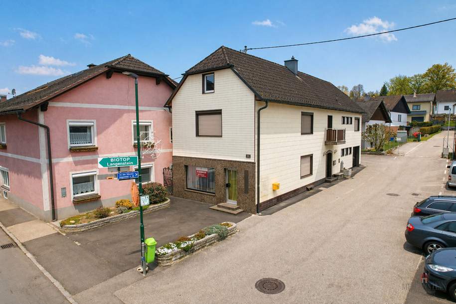 Zentrumnahes Wohn- und Geschäftshaus in Langenstein, Haus-kauf, 284.000,€, 4222 Perg