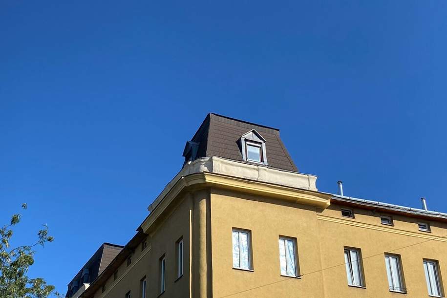 HERRLICHER FERNBLICK vom TURMZIMMER, direkt am MEIDLINGER MARKT!, Wohnung-kauf, 315.000,€, 1120 Wien 12., Meidling