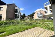 Wohnung mit Terrasse u. großem Eigengarten zw. Stadt &amp; Land f. gehobene Ansprüche // Terrace-Apartment with large garden f. high demands //