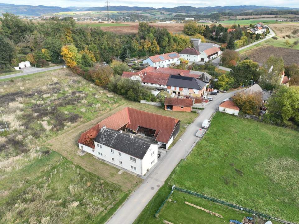 Ehemaliger Bauernhof mit Wirtschaftstrakt