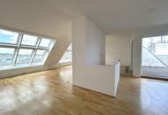 1040! Exklusive DG-Maisonette mit Dachterrasse und tollem Blick!