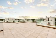Luxuriöse Penthouse-Wohnung mit 123 m² privater Dachterrasse! Fitness, Sauna und Concierge!