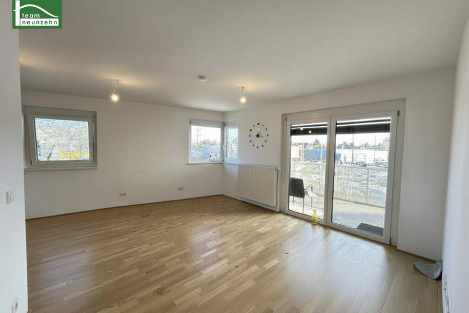 LEO 131 - Sonnige Eck-Wohnung mit großem Balkon und Einbauküche - U6 und S-Bahn Floridsdorf in 4 Busstationen, Wohnung-miete, 942,65,€, 1210 Wien 21., Floridsdorf