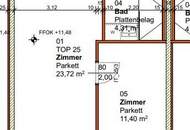 Freundliche 2-Zimmer-Wohnung in zentraler Lage