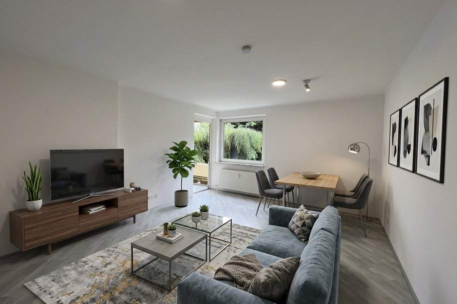 Erstbezug nach Sanierung: Gepflegte 2,5-Zimmer-Wohnung mit Loggia in zentraler Lage von Wolfsberg, Wohnung-miete, 974,99,€, 9400 Wolfsberg