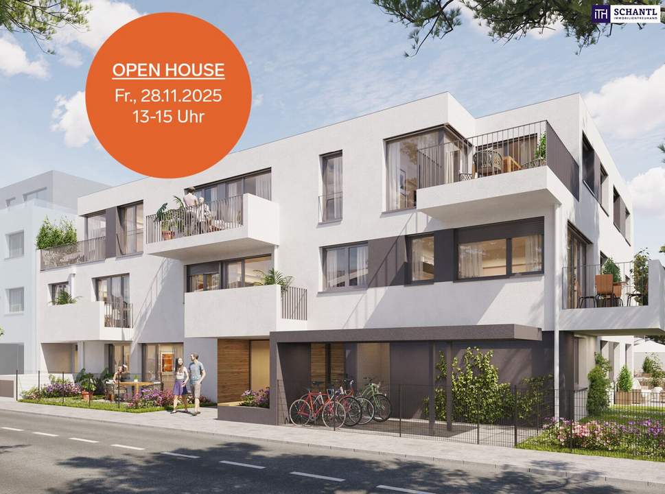OPEN HOUSE 28.11.! #FamilyFirstSale! Lebensqualität in allen Belangen: 3-Zimmer I Großzügige Raumaufteilung I Wohlfühl-Balkon I Hochwertige &amp; Nachhaltige Ausführung I Ideale Anbindung I Top-Infrastruktur!